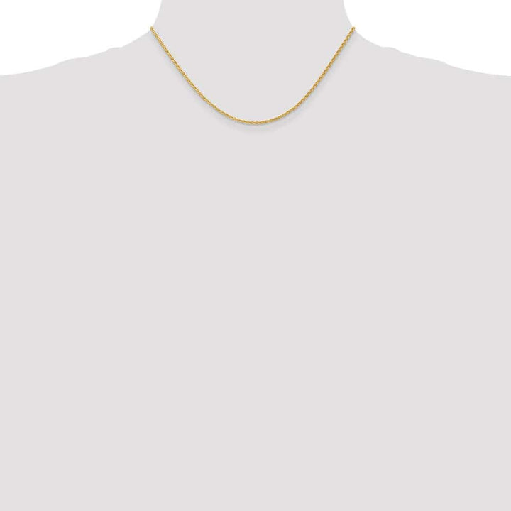 10K Yellow Gold 1.75mm Parisian Wheat Chain Size 16