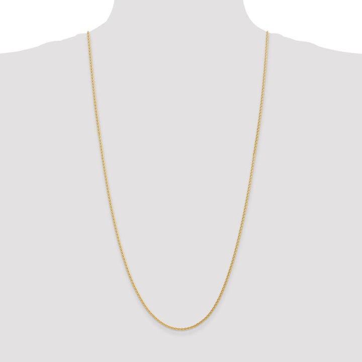 10K Yellow Gold 1.75mm Parisian Wheat Chain Size 30