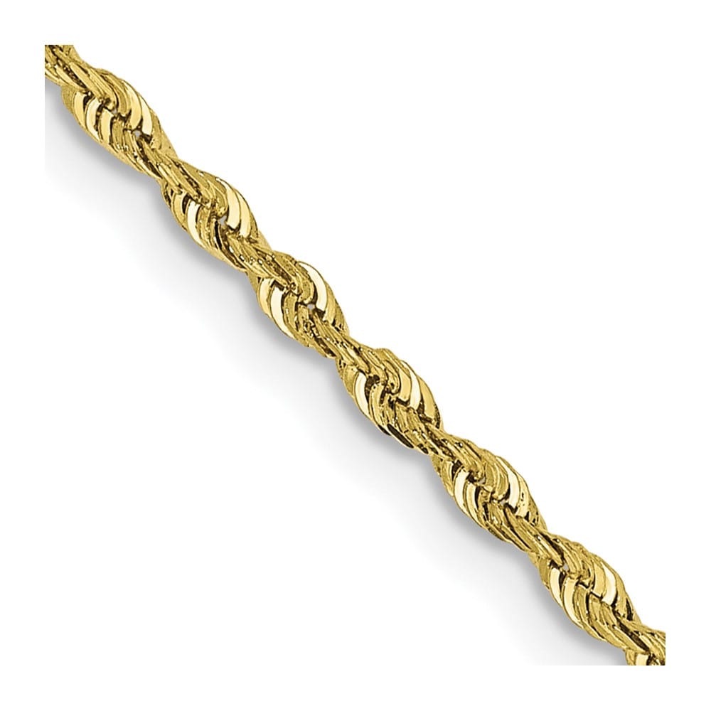 10K Yellow Gold 1.85mm D.C. Quadruple Rope Chain
