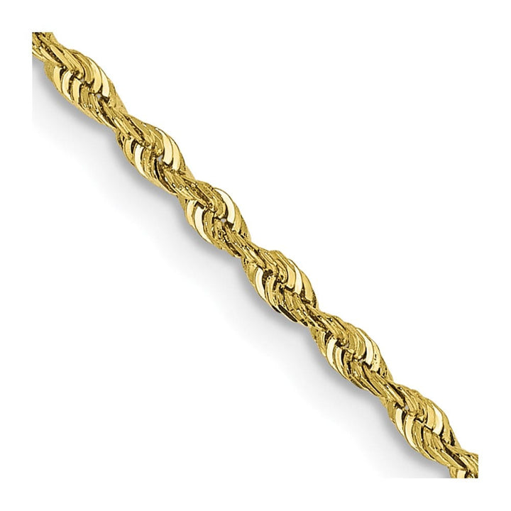 10K Yellow Gold 1.85mm D.C. Quadruple Rope Chain