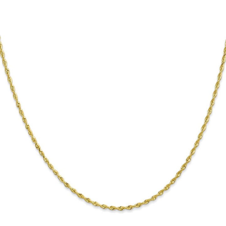 10K Yellow Gold 1.85mm D.C. Quadruple Rope Chain