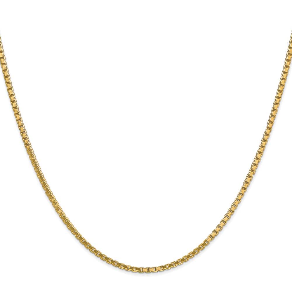10K Yellow Gold 1.9mm Box Chain
