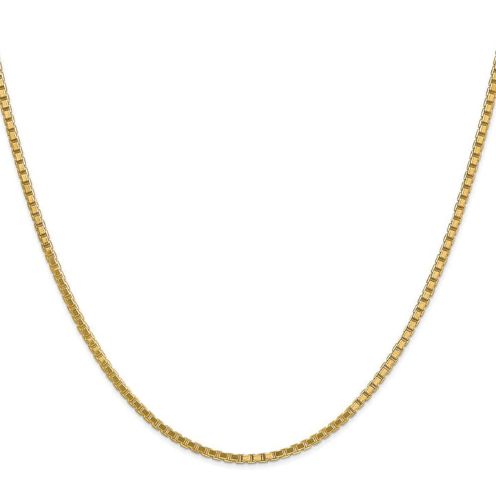 10K Yellow Gold 1.9mm Box Chain