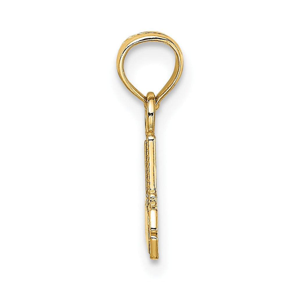10K Yellow Gold #1 Nurse Pendant
