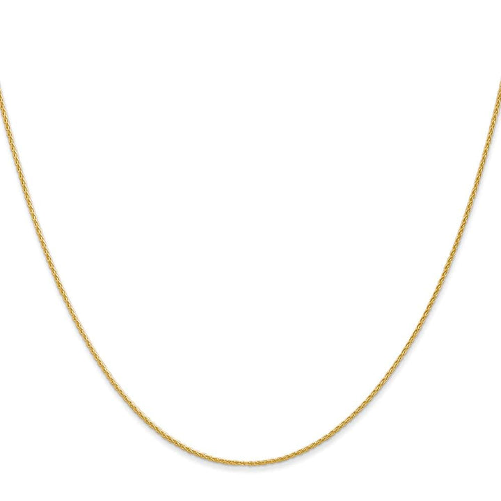 10K Yellow Gold 1mm Parisian Wheat Chain