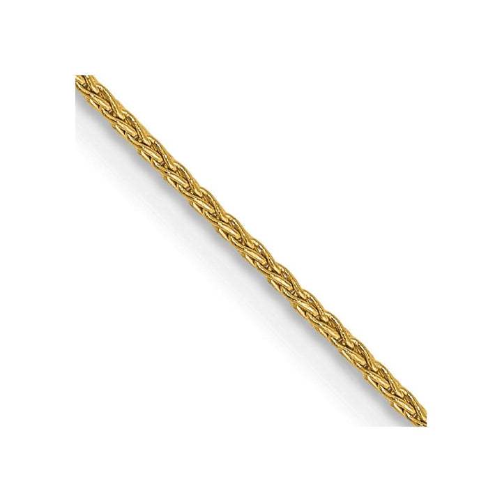 10K Yellow Gold 1mm Parisian Wheat Chain