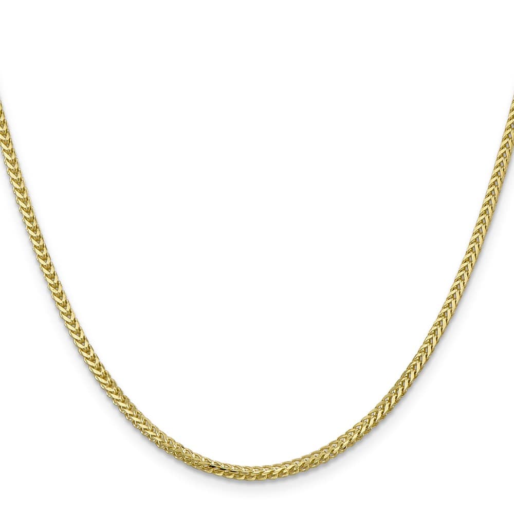 10K Yellow Gold 2.0mm Franco Chain