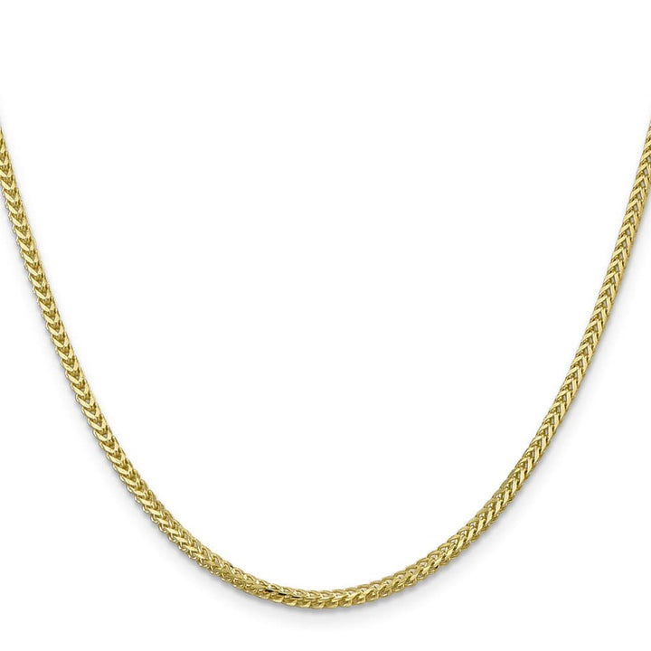 10K Yellow Gold 2.0mm Franco Chain