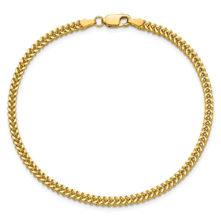 10K Yellow Gold 2.3mm Franco Chain