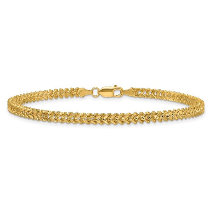 10K Yellow Gold 2.5mm Franco Chain