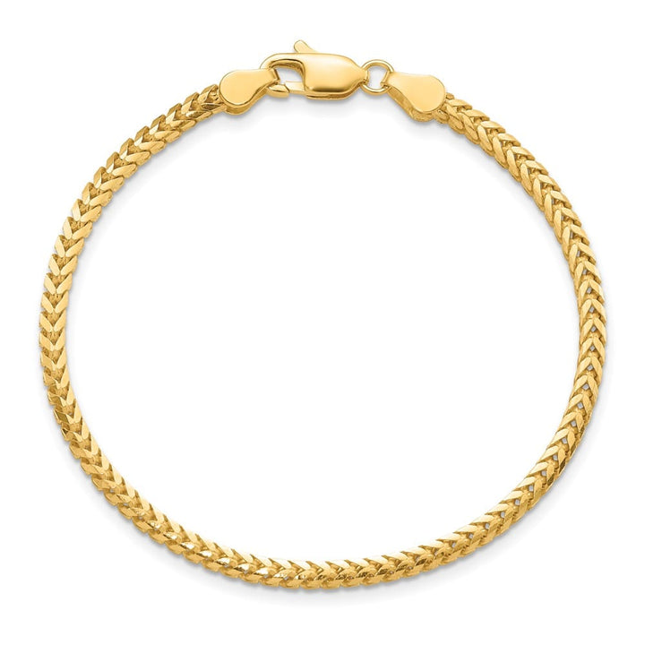10K Yellow Gold 2.5mm Franco Chain