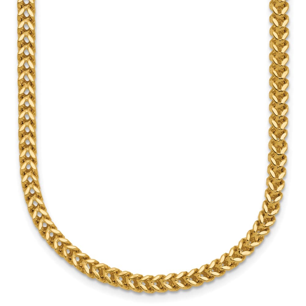 10K Yellow Gold 2.5mm Franco Chain