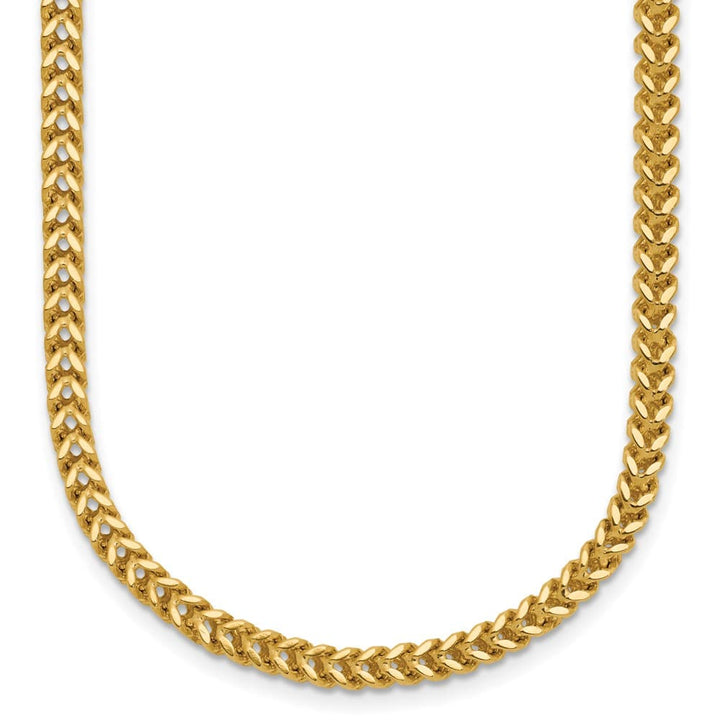 10K Yellow Gold 2.5mm Franco Chain