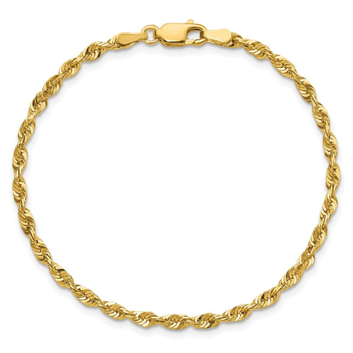10K Yellow Gold 2.75mm Ultra D.C. Lightweight Rope Chain