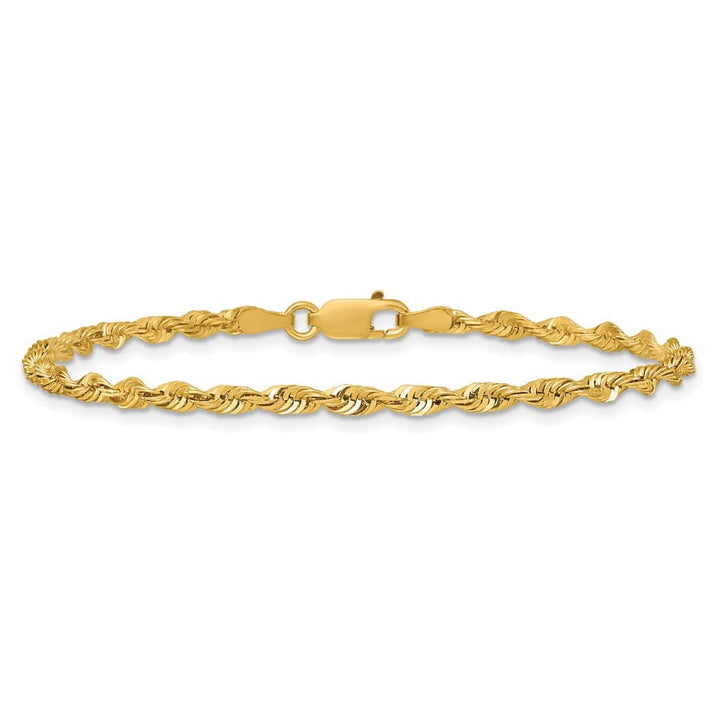 10K Yellow Gold 2.75mm Ultra D.C. Lightweight Rope Chain