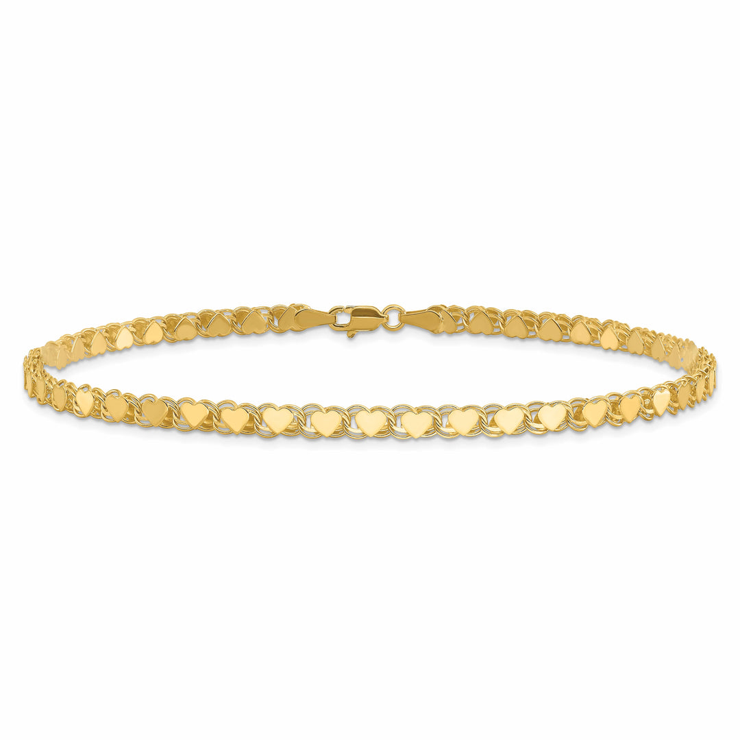10K Yellow Gold 4 mm Anklet
