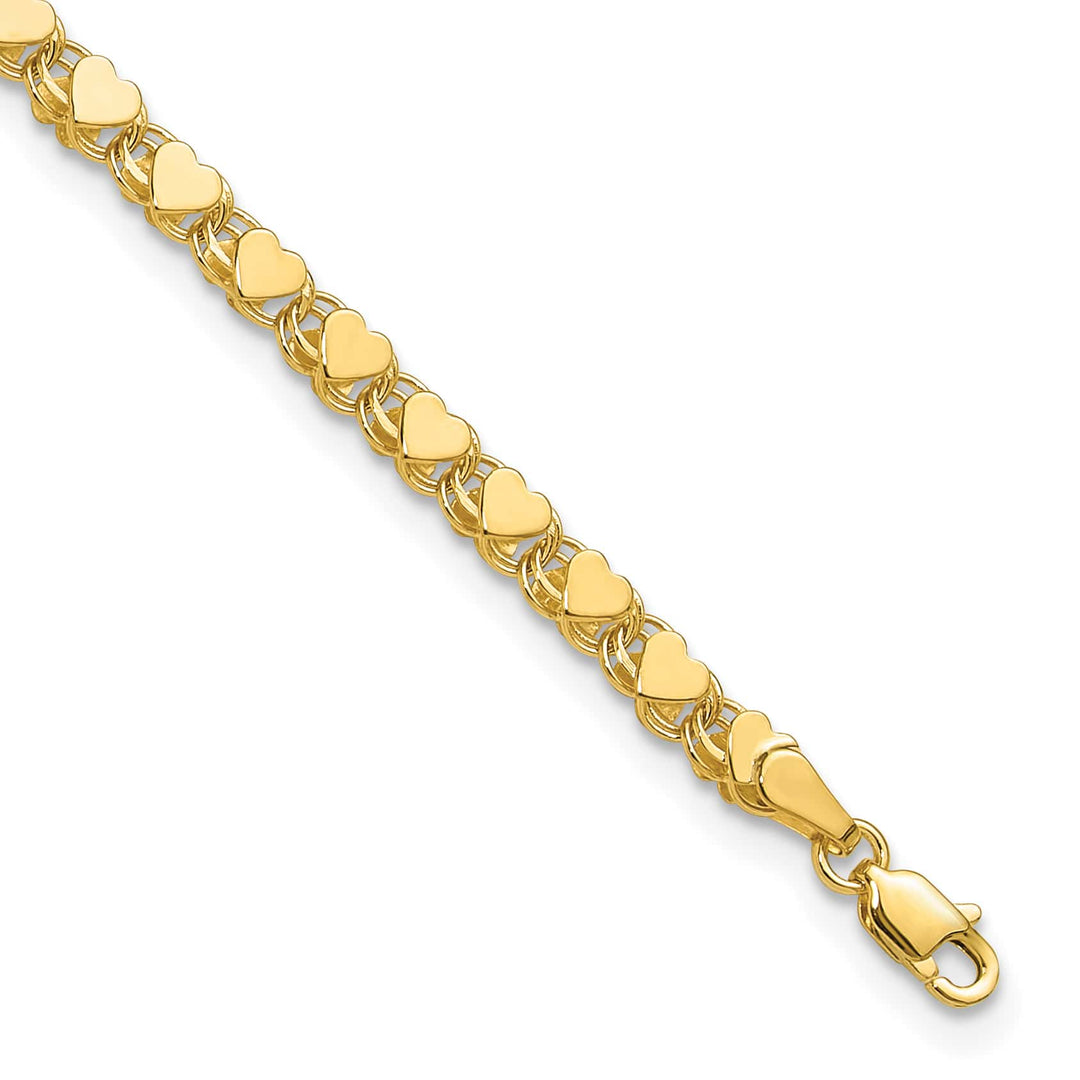 10K Yellow Gold 4 mm Anklet