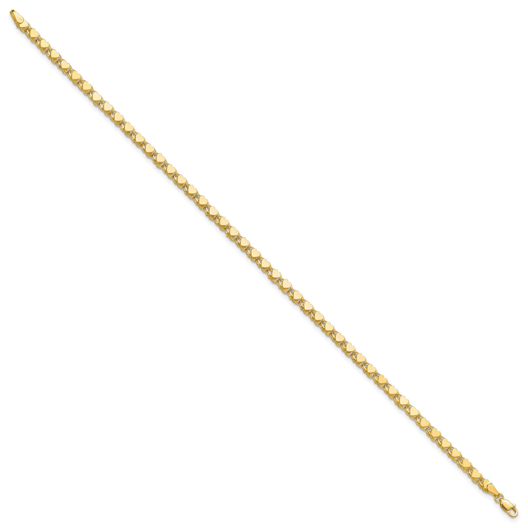 10K Yellow Gold 4 mm Anklet