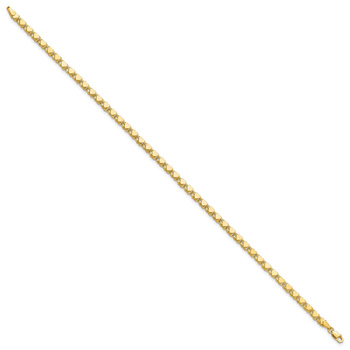10K Yellow Gold 4 mm Anklet
