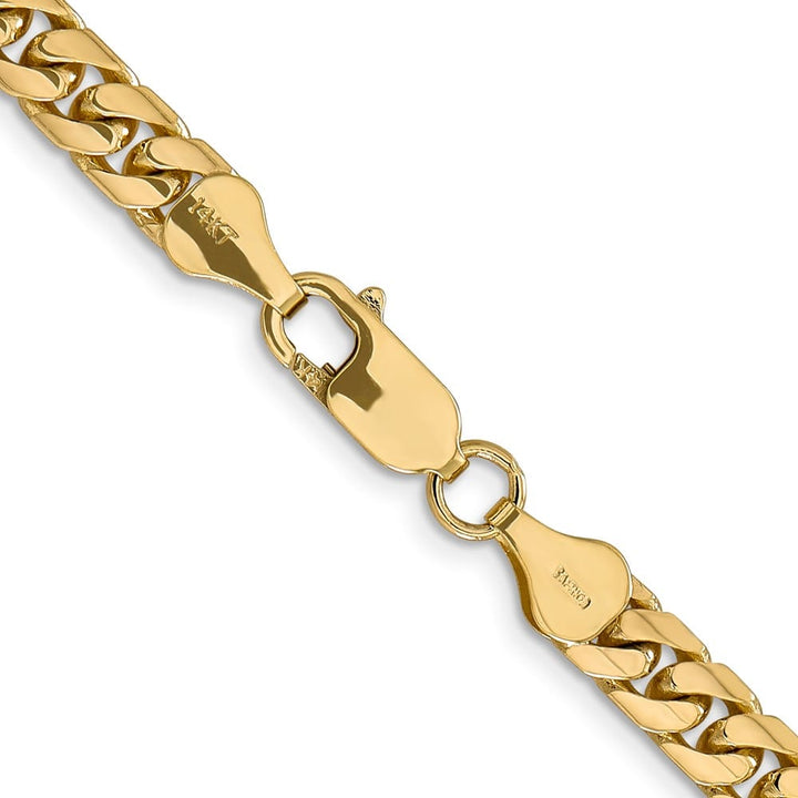 10K Yellow Gold 5.5mm Solid Miami Cuban Chain