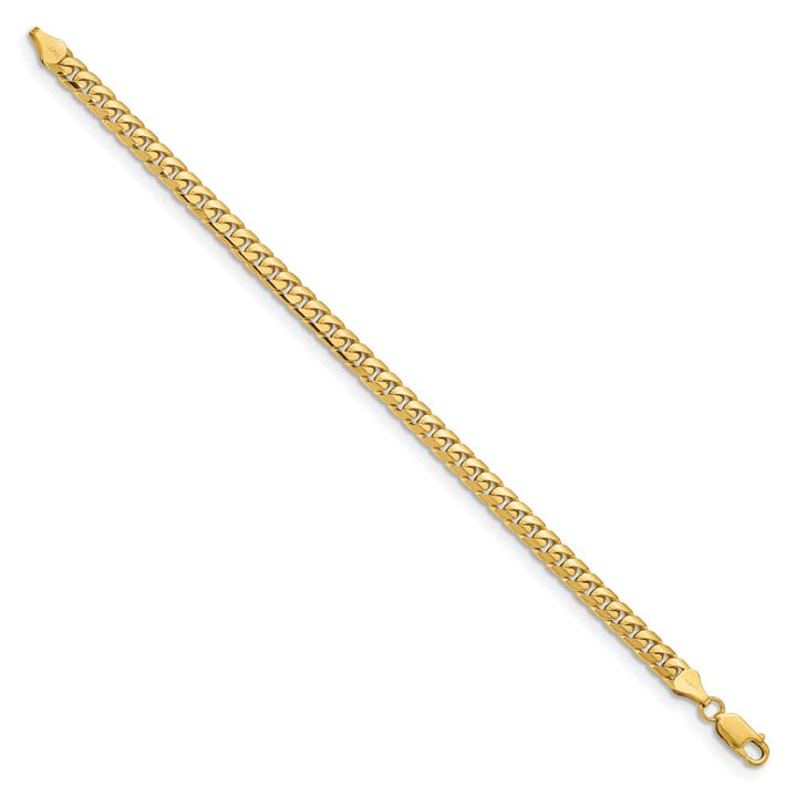 10K Yellow Gold 5.5mm Solid Miami Cuban Chain