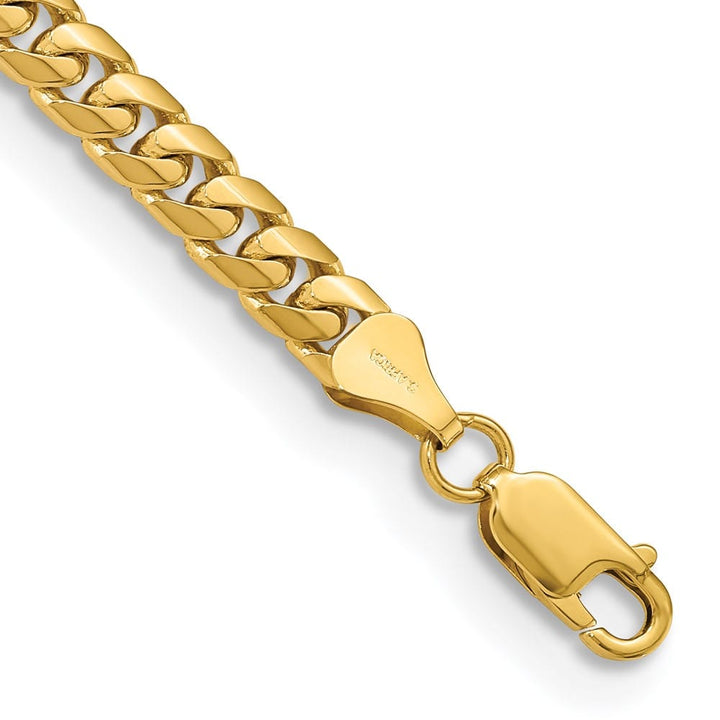 10K Yellow Gold 5.5mm Solid Miami Cuban Chain