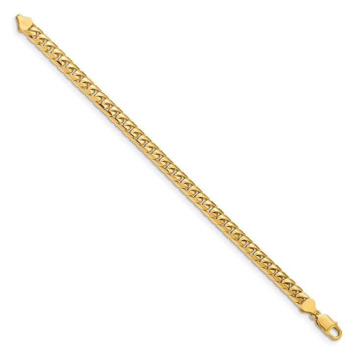10K Yellow Gold 6.75mm Solid Miami Cuban Chain Bracelet 8.5 Inch