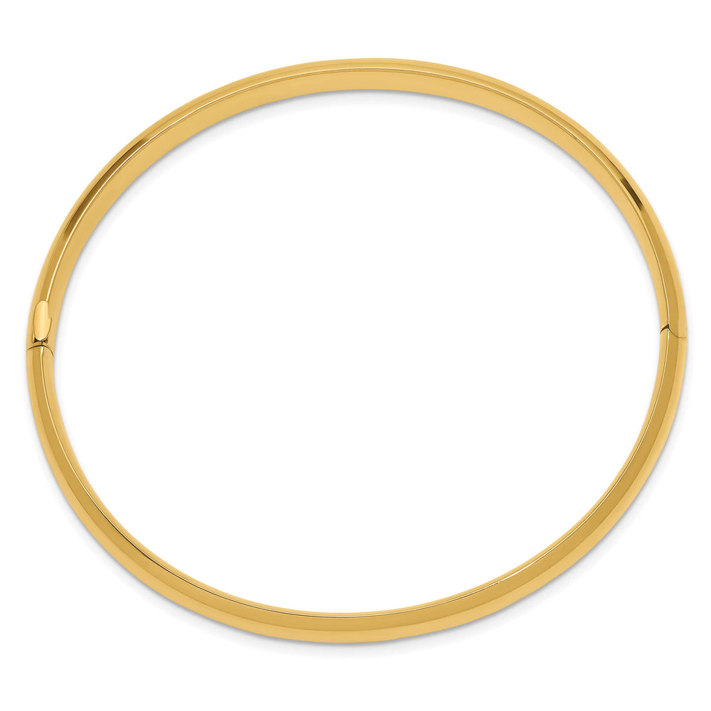 10K Yellow Gold 6 Hinged Bangle