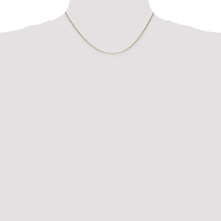 10K Yellow Gold .85mm Spiga Chain Size 16