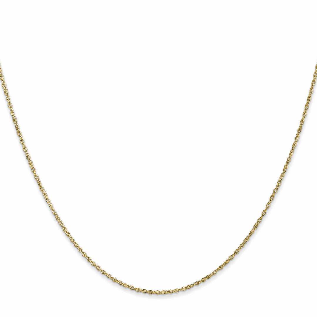 10K Yellow Gold .8mm Lite-Baby Rope Chain 14 Inch