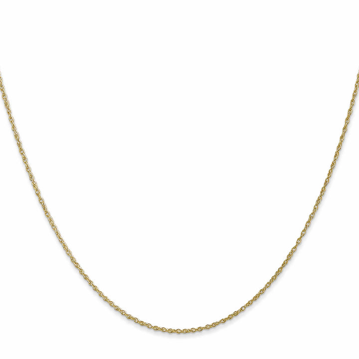 10K Yellow Gold .8mm Lite-Baby Rope Chain 14 Inch