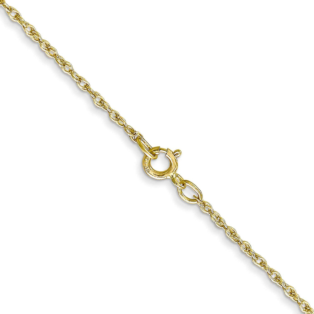 10K Yellow Gold .8mm Lite-Baby Rope Chain 14 Inch