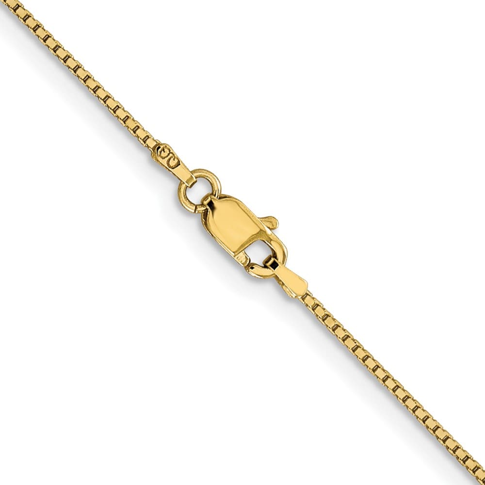 10K Yellow Gold .95mm Box Chain