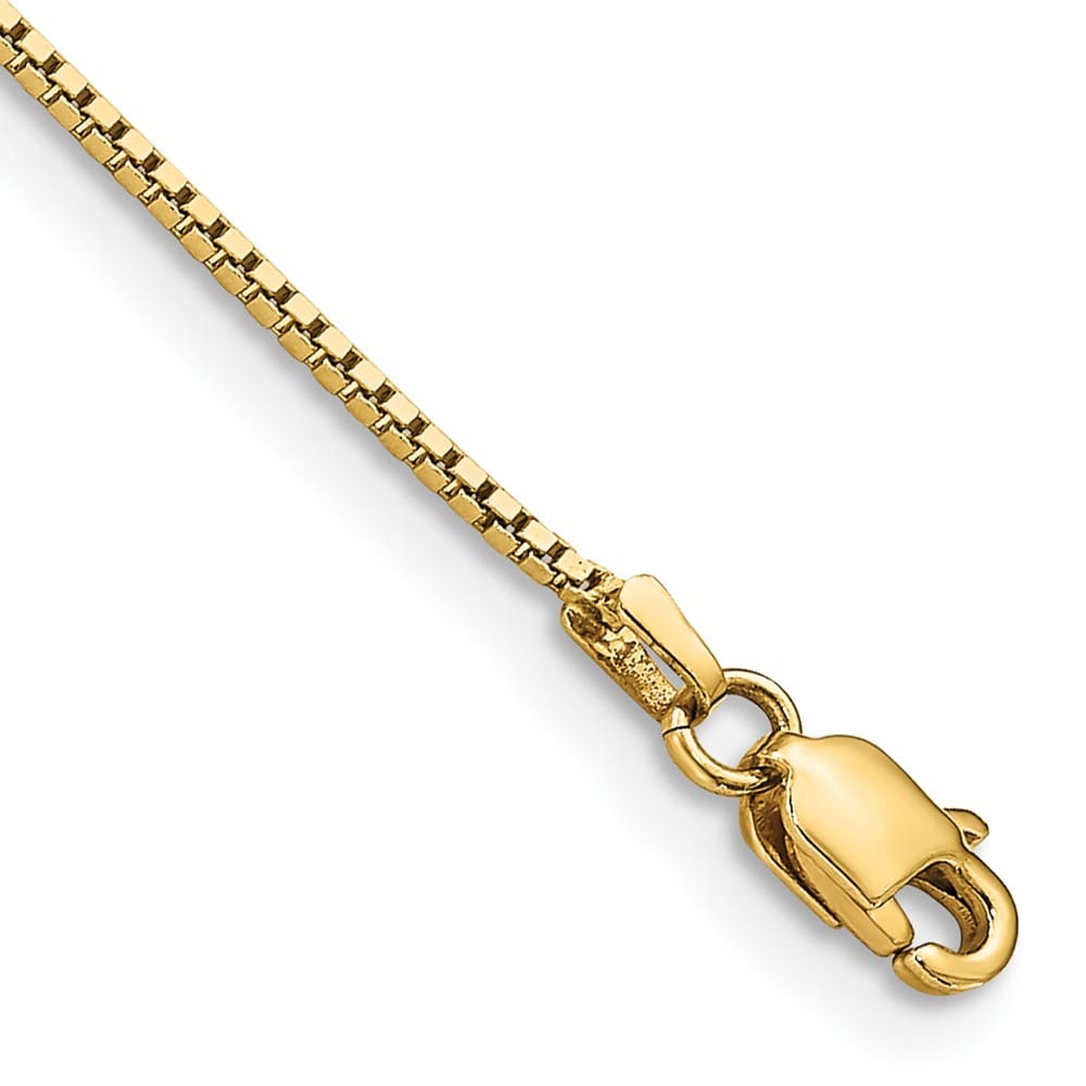10K Yellow Gold .95mm Box Chain