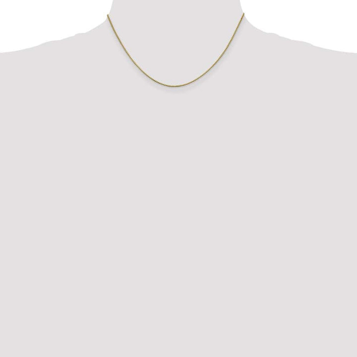 10K Yellow Gold .95mm Box Chain Size 16