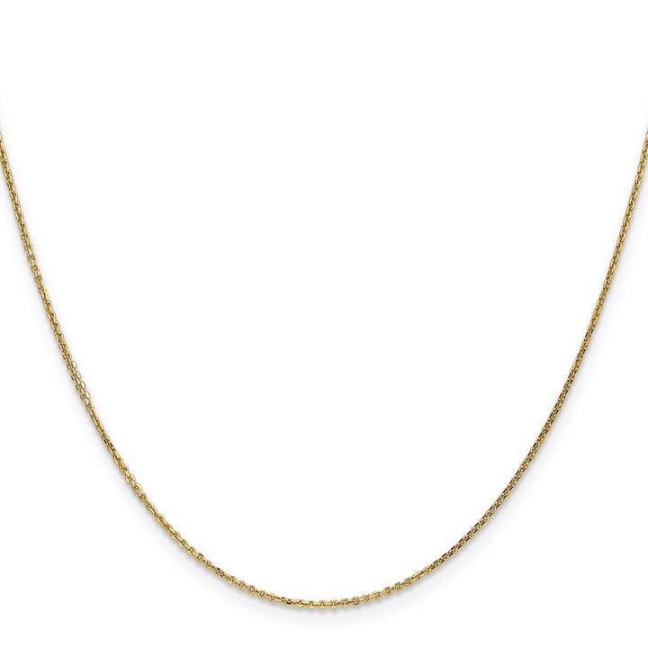 10K Yellow Gold .95mm D.C. Cable Chain