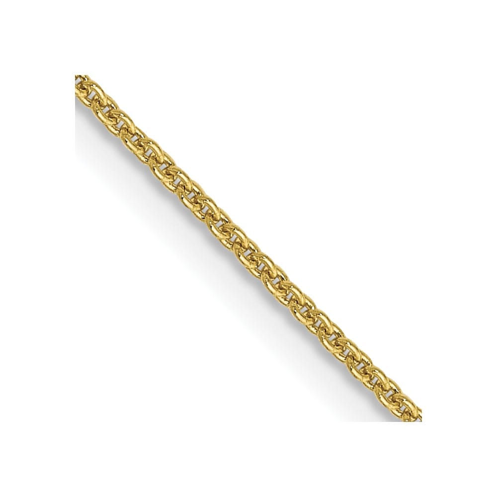10K Yellow Gold .9mm Cable Chain