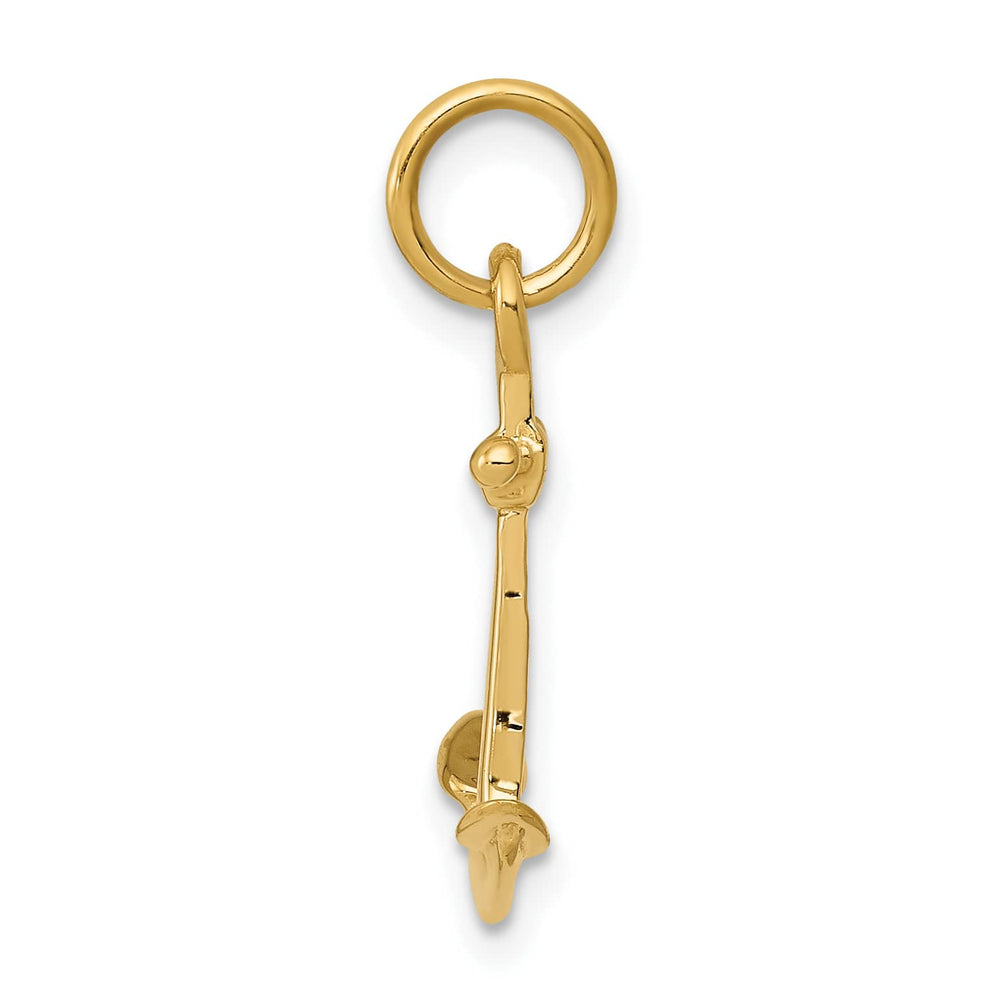 10K Yellow Gold Anchor Charm