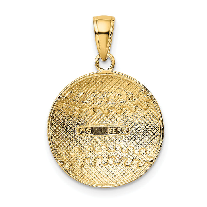 10K Yellow Gold D.C. Baseball Charm