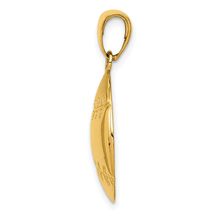10K Yellow Gold D.C. Baseball Charm