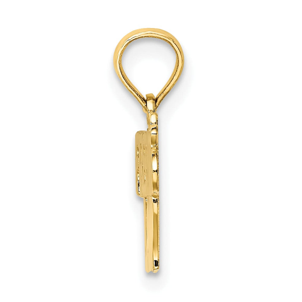 10K Yellow Gold FIREFIGHTER'S Lady Charm