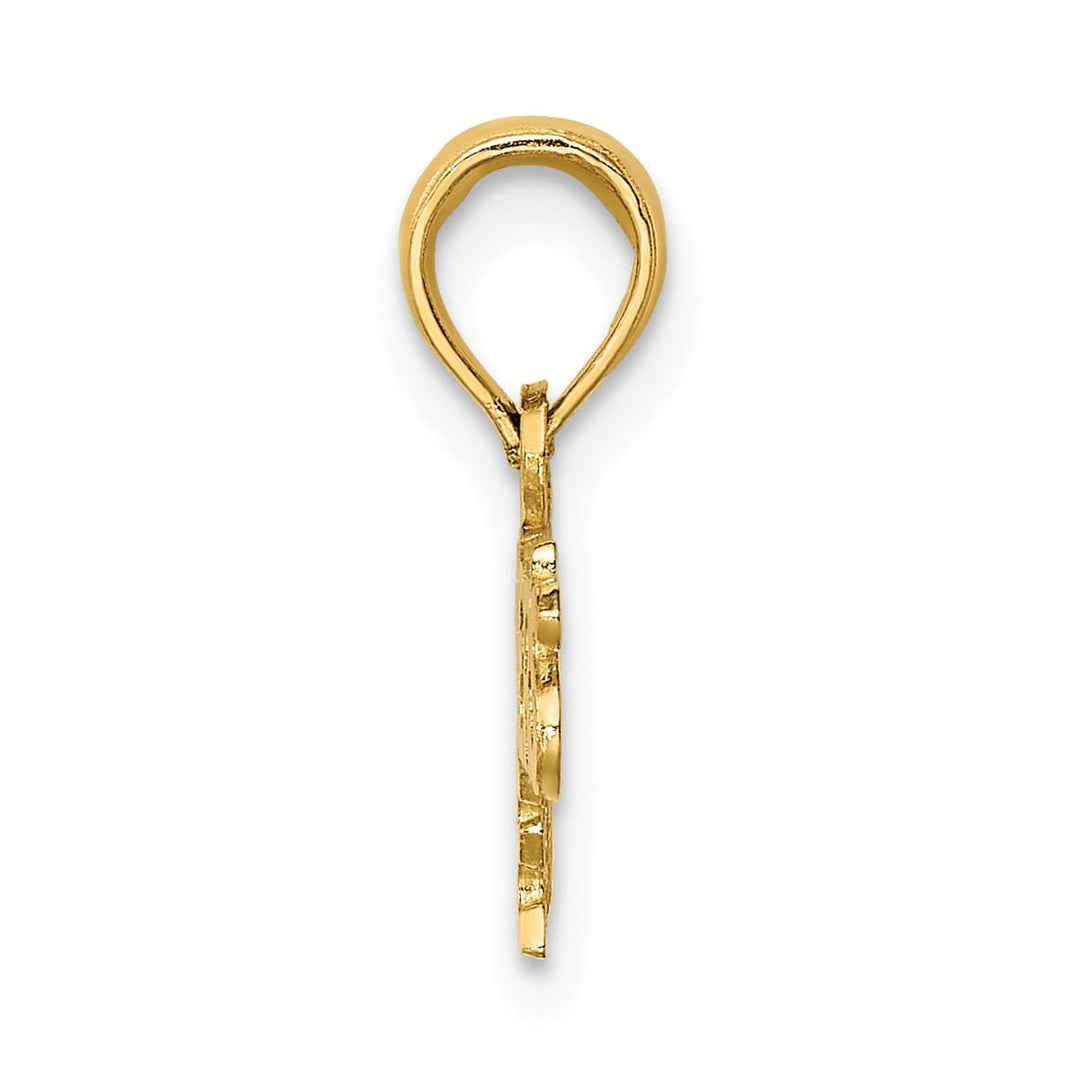 10K Yellow Gold FIREFIGHTER'S Wife Charm