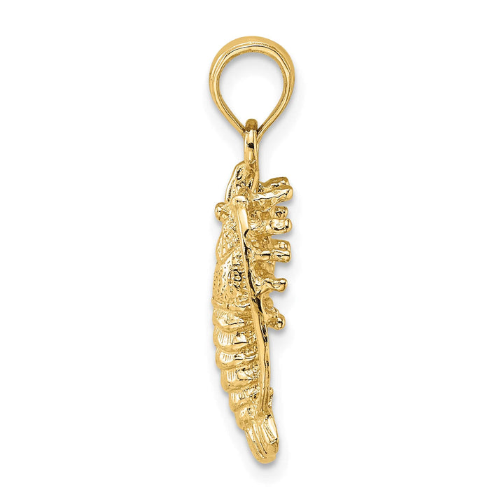 10K Yellow Gold Florida Spiny Lobster Charm