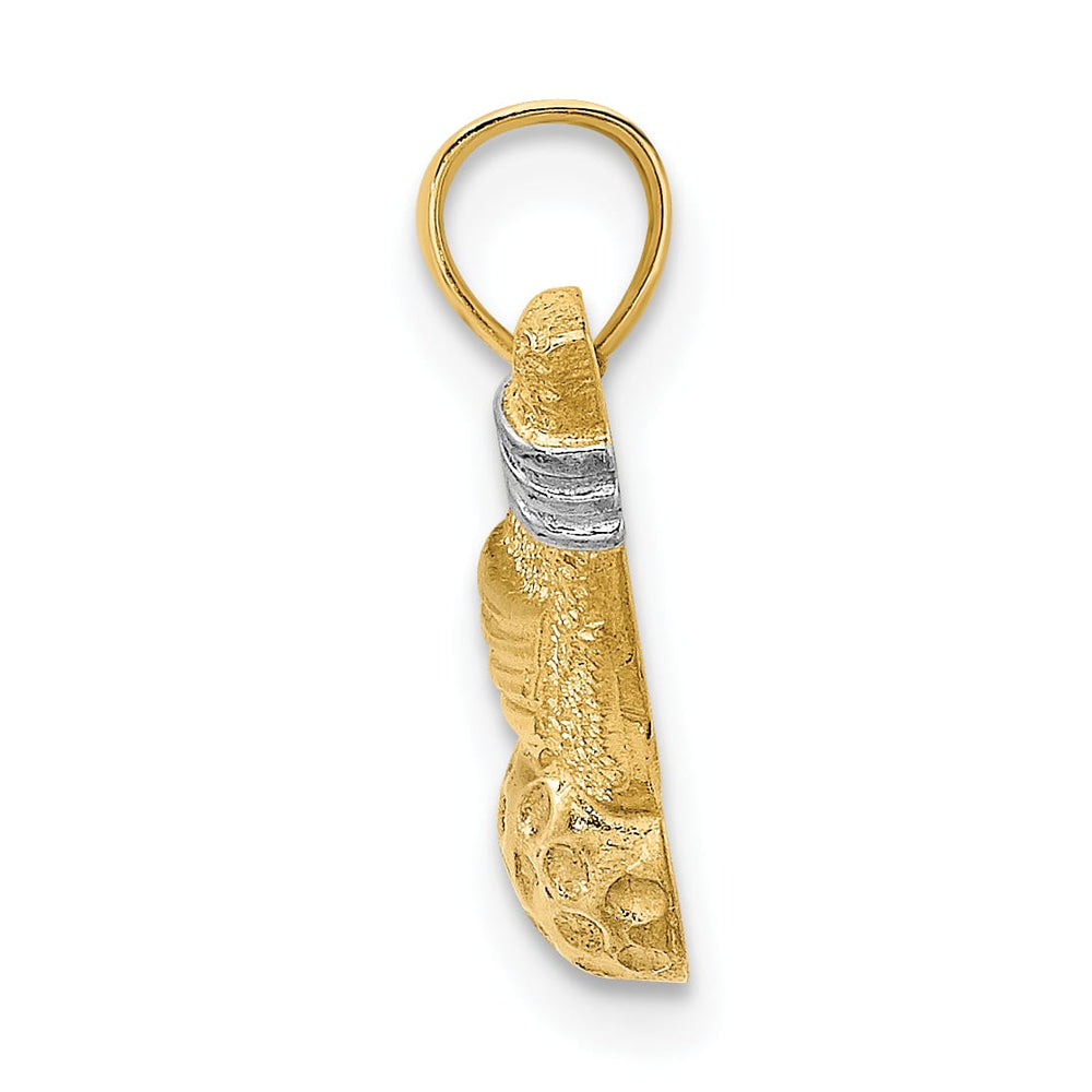 10K Yellow Gold Golf Club and Ball Charm