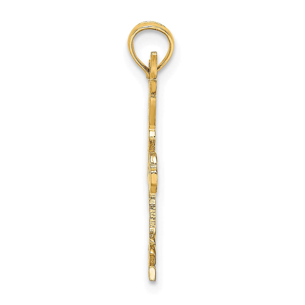 10K Yellow Gold Gymnastics Charm