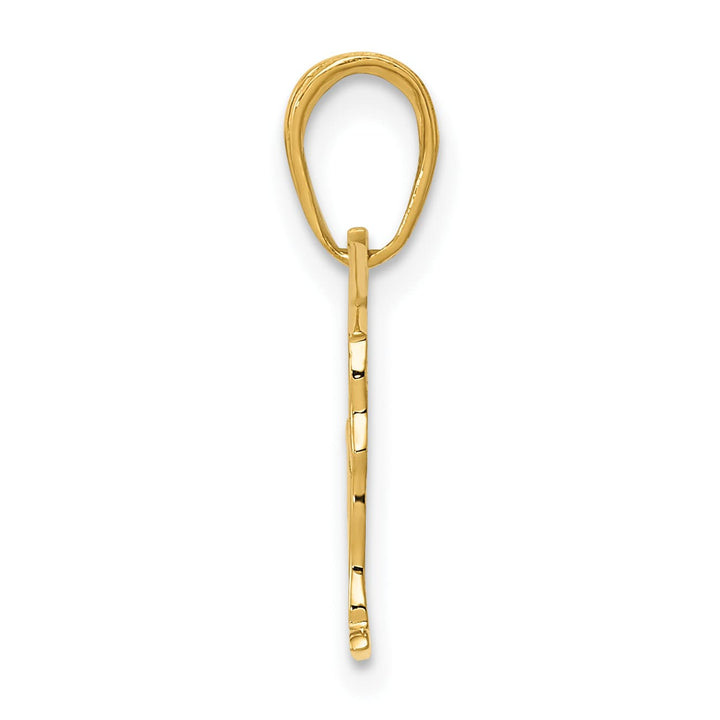 10K Yellow Gold Gymnastics Pendant