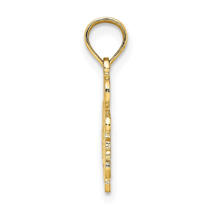 10K Yellow Gold I'D Rather Be Sailing Charm