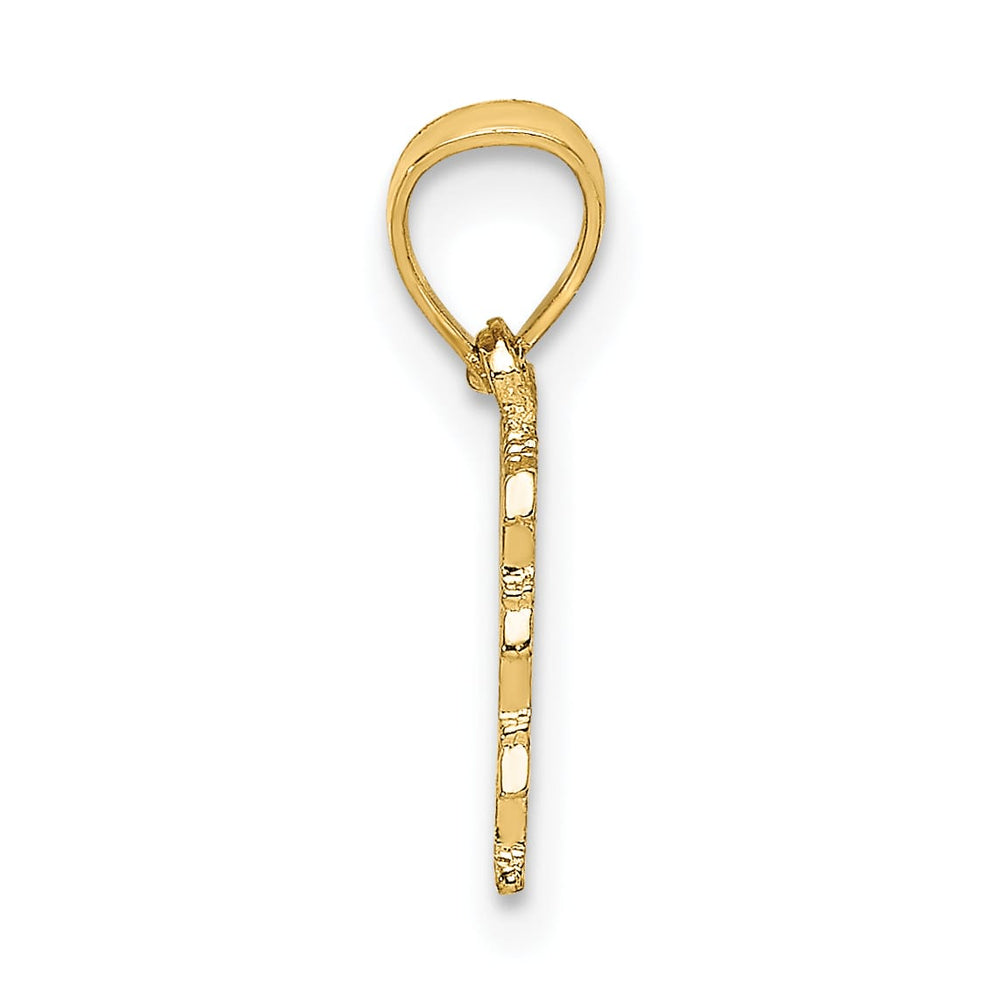 10K Yellow Gold I Want Want Want Charm
