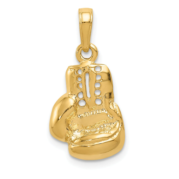 10K Yellow Gold Large Boxing Glove Charm
