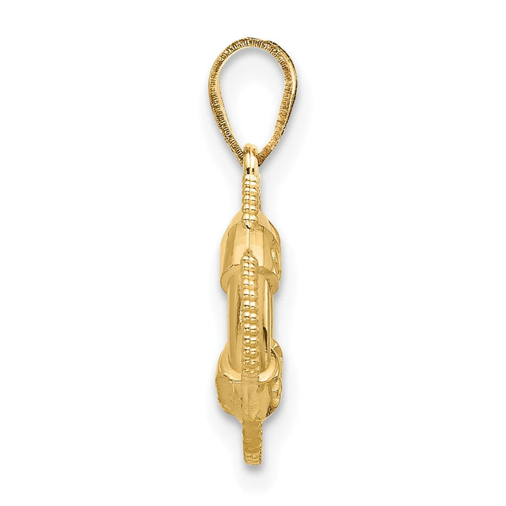 10K Yellow Gold Life Preserver Charm